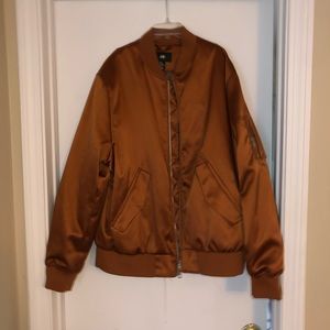 Bronze Bomber Jacket